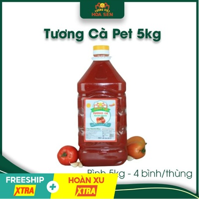 Tương Cà Pet 5kg - Tương Việt Hoa Sen