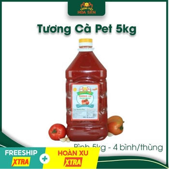 Tương Cà Pet 5kg - Tương Việt Hoa Sen