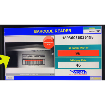Phần mềm MVS-B- Nhận diện và phân loại Barcode