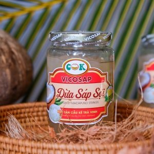 Dừa Sáp Sợi 400g/Hủ