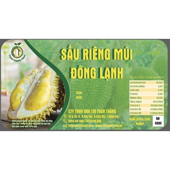 Sầu riêng Toàn Thắng 400gr