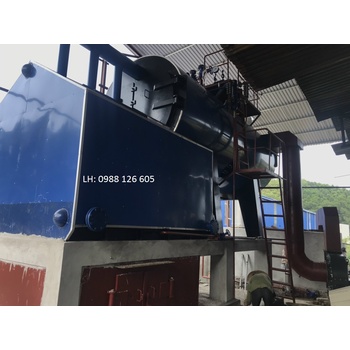 Nồi hơi 5 tấn đốt  than củi ghi tĩnh