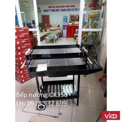 Bếp nướng than hoa CK350 Z117 sản xuất -0918532699