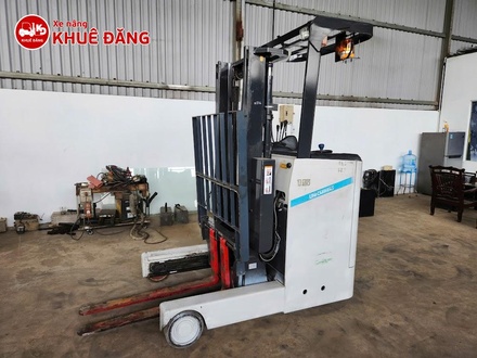 Xe nâng điện đứng lái 1.5 tấn Unicarriers FBRM15-80