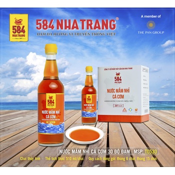 Nước mắm 30 độ đạm 584 Nha Trang chai thuỷ tinh 510ml liên hệ 0901735979