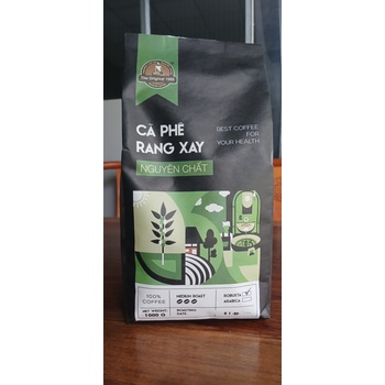 Cà phê rang xay nguyên chất robusta