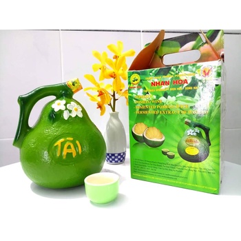 BÌNH RƯỢU BƯỞI 1000ml (Bình sứ hình trái bưởi)