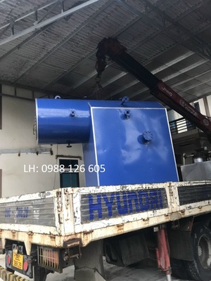 Nồi hơi đốt than củi công suất 750kg/h