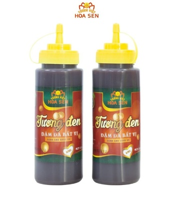 Tương đen để bàn chai 500ml - Tương Việt Hoa Sen - Đậm đà bắt vị