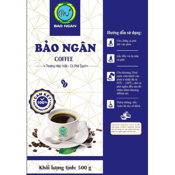 Cà phê bột Bảo Ngân 500g