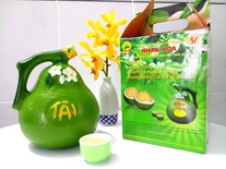 BÌNH RƯỢU BƯỞI 1000ml (Bình sứ hình trái bưởi)