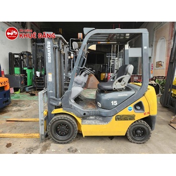 Xe nâng dầu 1.5 tấn Komatsu nâng cao 3m