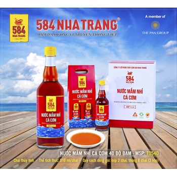 Nước mắm 40 độ đạm 584 Nha Trang 510ml liên hệ 0901735979