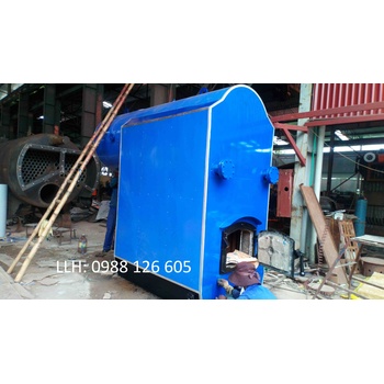 Nồi hơi đốt than củi công suất 750kg/h